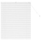 vidaXL Βενετσιάνικες Ρόδες Λευκό 130 x 100 cm Αλουμίνιο
