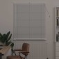 vidaXL Βενετσιάνικες Ρόδες Λευκό 130 x 110 εκ Αλουμίνιο