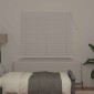 vidaXL Βενετσιάνικες Ρόδες Λευκό 130 x 150 cm Αλουμίνιο