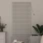 vidaXL Βενετσιάνικες Ρόδες Λευκό 175 x 80 εκ Αλουμίνιο