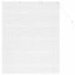 vidaXL Βενετσιάνικες Ρόδες Λευκό 175 x 150 εκ Αλουμίνιο