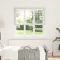 vidaXL Βενετσιάνικες Ρόδες Λευκό 175 x 150 εκ Αλουμίνιο