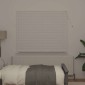 vidaXL Βενετσιάνικες Ρόδες Λευκό 175 x 160 εκ Αλουμίνιο