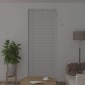 vidaXL Βενετσιάνικες Ρόδες Λευκό 220 x 95 εκ Αλουμίνιο