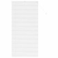 vidaXL Βενετσιάνικες Ρόδες Λευκό 220 x 100 cm Αλουμίνιο