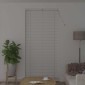 vidaXL Βενετσιάνικες Ρόδες Λευκό 220 x 105 εκ Αλουμίνιο