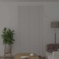 vidaXL Βενετσιάνικες Ρόδες Λευκό 220 x 110 cm Αλουμίνιο