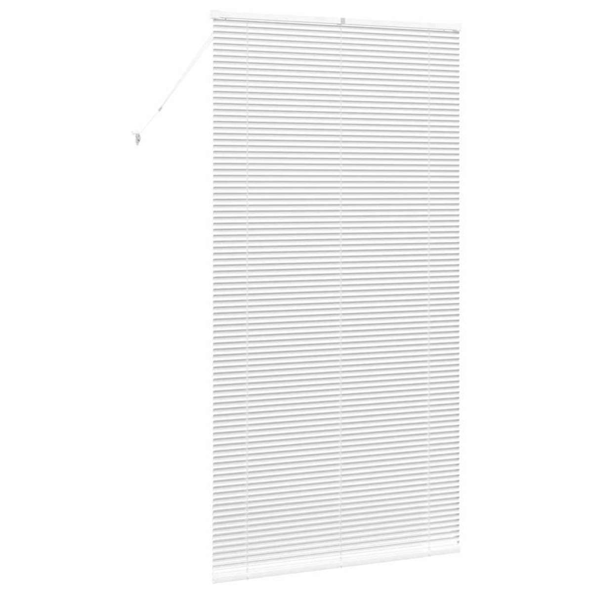 vidaXL Βενετσιάνικες Ρόδες Λευκό 220 x 110 cm Αλουμίνιο