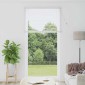 vidaXL Βενετσιάνικες Ρόδες Λευκό 220 x 120 εκ Αλουμίνιο