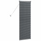 vidaXL Βενετσιάνικες Ρόδες Σκούρο Γκρι 130 x 40 εκ Αλουμίνιο