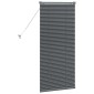 vidaXL Βενετσιάνικες Ρόδες Σκούρο Γκρι 130 x 60 εκ Αλουμίνιο