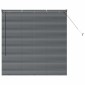 vidaXL Βενετσιάνικες Ρόδες Σκούρο Γκρι 130 x 135 εκ Αλουμίνιο