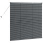 vidaXL Βενετσιάνικες Ρόδες Σκούρο Γκρι 130 x 135 εκ Αλουμίνιο