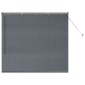 vidaXL Βενετσιάνικες Ρόδες Σκούρο Γκρι 130 x 150 cm Αλουμίνιο