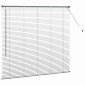 vidaXL Βενετσιάνικες Ρόδες Σκούρο Γκρι 130 x 150 cm Αλουμίνιο