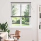 vidaXL Βενετσιάνικες Ρόδες Σκούρο Γκρι 175 x 105 εκ Αλουμίνιο