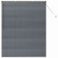 vidaXL Βενετσιάνικες Ρόδες Σκούρο Γκρι 175 x 150 εκ Αλουμίνιο