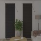 vidaXL Βενετσιάνικες Ρόδες Σκούρο Γκρι 220 x 55 εκ Αλουμίνιο