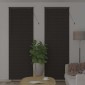 vidaXL Βενετσιάνικες Ρόδες Σκούρο Γκρι 220 x 70 εκ Αλουμίνιο