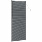 vidaXL Βενετσιάνικες Ρόδες Σκούρο Γκρι 220 x 85 εκ Αλουμίνιο