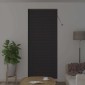 vidaXL Βενετσιάνικες Ρόδες Σκούρο Γκρι 220 x 95 εκ Αλουμίνιο