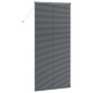 vidaXL Βενετσιάνικες Ρόδες Σκούρο Γκρι 220 x 105 εκ Αλουμίνιο