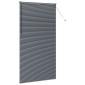 vidaXL Βενετσιάνικες Ρόδες Σκούρο Γκρι 220 x 110 cm Αλουμίνιο