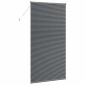 vidaXL Βενετσιάνικες Ρόδες Σκούρο Γκρι 220 x 120 εκ Αλουμίνιο