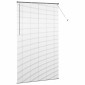 vidaXL Βενετσιάνικες Ρόδες Σκούρο Γκρι 220 x 125 εκ Αλουμίνιο