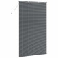 vidaXL Βενετσιάνικες Ρόδες Σκούρο Γκρι 220 x 135 εκ Αλουμίνιο