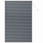 vidaXL Βενετσιάνικες Ρόδες Σκούρο Γκρι 220 x 140 cm Αλουμίνιο
