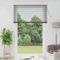 vidaXL Βενετσιάνικες Ρόδες Σκούρο Γκρι 220 x 145 εκ Αλουμίνιο