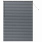 vidaXL Βενετσιάνικες Ρόδες Σκούρο Γκρι 220 x 155 εκ Αλουμίνιο