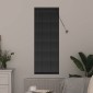 vidaXL Βενετσιάνικες Ρόδες Μαύρο 130 x 45 εκ Αλουμίνιο