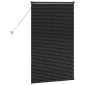 vidaXL Βενετσιάνικες Ρόδες Μαύρο 130 x 80 εκ Αλουμίνιο
