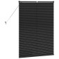 vidaXL Βενετσιάνικες Ρόδες Μαύρο 130 x 90 εκ Αλουμίνιο