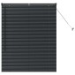 vidaXL Βενετσιάνικες Ρόδες Μαύρο 130 x 100 cm Αλουμίνιο
