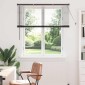vidaXL Βενετσιάνικες Ρόδες Μαύρο 130 x 125 εκ Αλουμίνιο