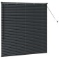 vidaXL Βενετσιάνικες Ρόδες Μαύρο 130 x 135 εκ Αλουμίνιο