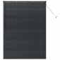 vidaXL Βενετσιάνικες Ρόδες Μαύρο 175 x 125 εκ Αλουμίνιο