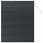 vidaXL Βενετσιάνικες Ρόδες Μαύρο 175 x 150 εκ Αλουμίνιο
