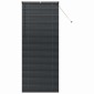 vidaXL Βενετσιάνικες Ρόδες Μαύρο 220 x 95 εκ Αλουμίνιο