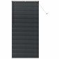 vidaXL Βενετσιάνικες Ρόδες Μαύρο 220 x 105 εκ Αλουμίνιο