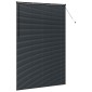 vidaXL Βενετσιάνικες Ρόδες Μαύρο 220 x 140 cm Αλουμίνιο