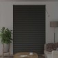 vidaXL Βενετσιάνικες Ρόδες Μαύρο 220 x 145 εκ Αλουμίνιο
