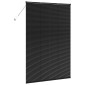 vidaXL Βενετσιάνικες Ρόδες Μαύρο 220 x 145 εκ Αλουμίνιο