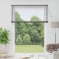 vidaXL Βενετσιάνικες Ρόδες Μαύρο 220 x 155 εκ Αλουμίνιο