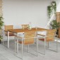 vidaXL Τραπεζαρία 150x90x75 cm