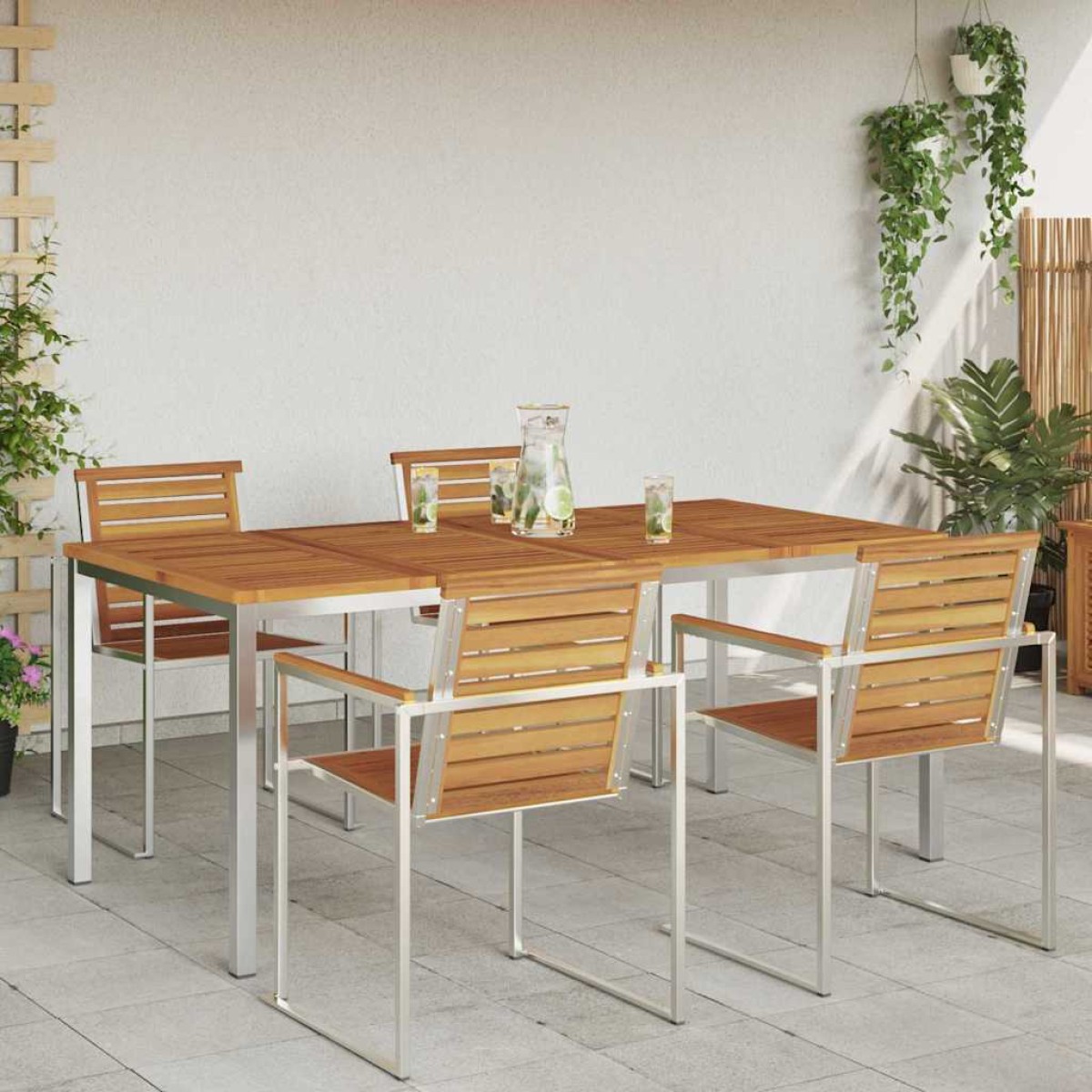 vidaXL Τραπεζαρία 180x90x75 εκ.