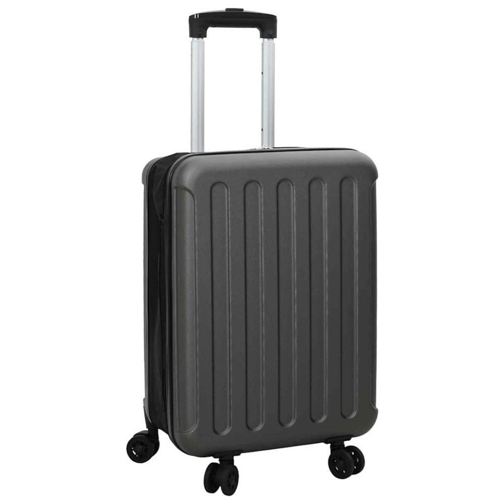 vidaXL Βαλίτσα Σκούρο γκρι 34 x 23 x 55.5 εκ. ΑΒΣ Πλαστικό